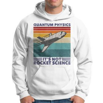 Retro Aerospace Rocket Science Quantum Physics Hoodie | Mazezy