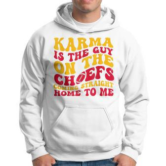 Retro Karma Is The Guy On The Chief Hoodie - Monsterry UK