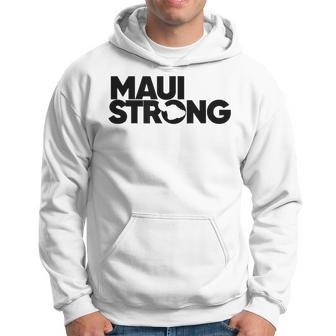Retro Maui Support Strong Pray For Hawaii Supportive Hoodie | Mazezy
