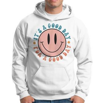 Retro Smile Face Pink Smile Face - Trendy Costume Hoodie - Seseable