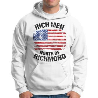 Rich North Of Richmond American Flag Hoodie | Mazezy