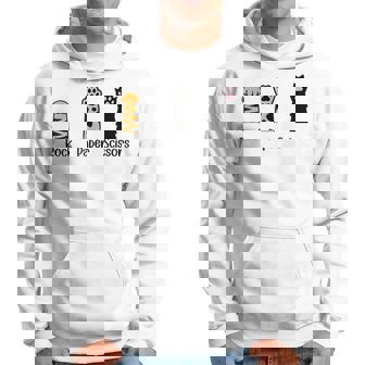 Rock Paper Scissors Hand Game Cute Paw Cat Hoodie - Seseable