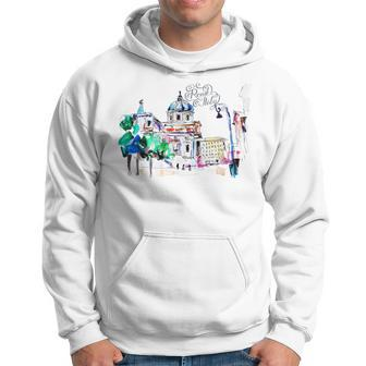 Rome Italy Souvenir Travel Gifts Italia Roma City Hoodie - Monsterry