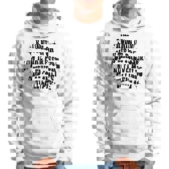 Running On Low Tire Pressure And Five Miles Till Empty Running Funny Gifts Hoodie | Mazezy