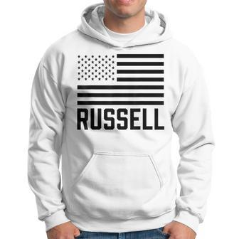 Russell Name Usa Personalized Forename Birthday Hoodie | Mazezy