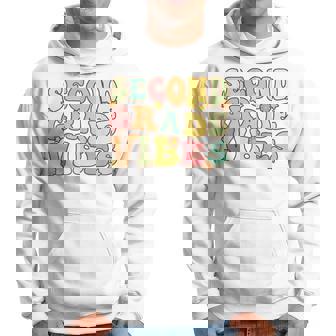 Second Grade Vibes Team 2Nd Grade Back To School First Day Hoodie | Mazezy