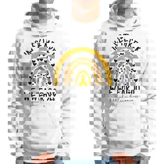 In September We Wear Gold Childhood Cancer Awareness Hoodie | Mazezy