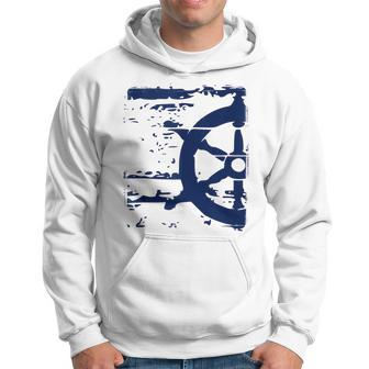Ships Anchor Wheel Hoodie | Mazezy