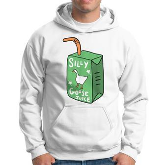 Silly Goose Juice Funny Goose Meme Bird Lover Hoodie | Mazezy