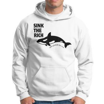 Sink The Rich Gladis The Orca The Killer Whale Funny Orca Hoodie | Mazezy