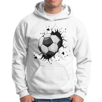 Soccer Players Soccer Team Graphic Sports Soccer Hoodie - Seseable