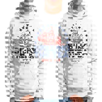 Spilling The Tea Since 1773 Hoodie | Mazezy