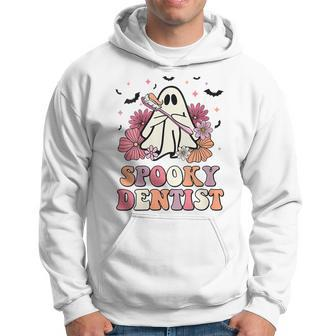 Spooky Dentist Ghost Halloween Dental Trick Or Th Hoodie | Mazezy