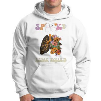 Spooky Lung Squad Respiratory Therapist Halloween Hoodie | Mazezy