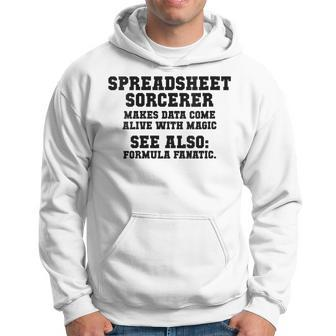 Spreadsheet Sorcerer Makes Data Come Alive With Magic Hoodie | Mazezy
