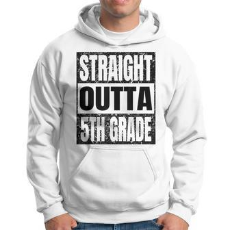 Straight Outta 5Th Grade Graduation Gifts Grad Class 2023 Hoodie | Mazezy