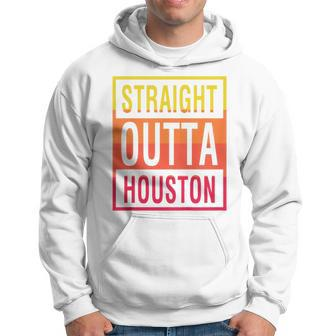 Straight Outta Houston Texas Hoodie | Mazezy