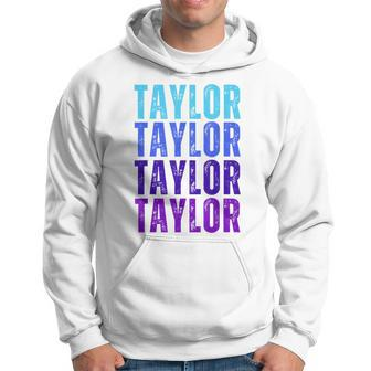 Taylor Personalized Name I Love Taylor Hoodie - Monsterry DE