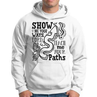 Teach Me Your Paths Vbs Crew Vacation Bible School 2023 Vacation Funny Gifts Hoodie | Mazezy