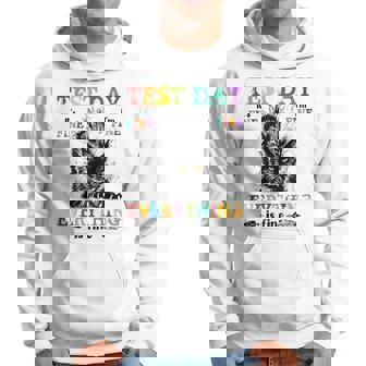 Test Day Its Fine Im Fine Everything Is Fine Hoodie | Mazezy