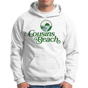 The Summer I Turned Pretty Cousins Beach Graphic Gray Gray Funny Gifts Hoodie | Mazezy