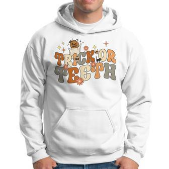 Trick Or Th Spooky Dentist Dental Assistance Halloween Hoodie | Mazezy