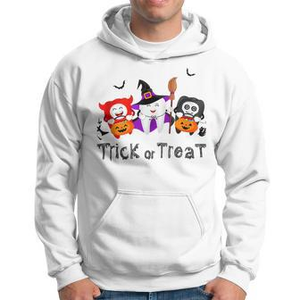 Trick Or Treat Fairy Spooky Tooth Halloween Dental Students Hoodie | Mazezy