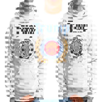 Trump A Fine President 2024 Back Trump 2024 4Th Of July Hoodie | Mazezy