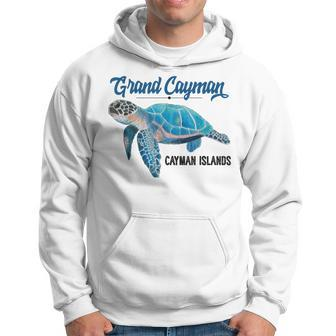 Turtle Grand Cayman Islands Tuna Stingray Blue Souvenir Hoodie | Mazezy