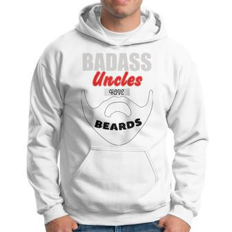 Uncles Gifts Uncle Beards Men Bearded Hoodie | Mazezy DE