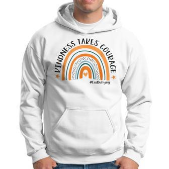 Unity Day Orange Kindness Takes Courage End Bullying Hoodie | Mazezy