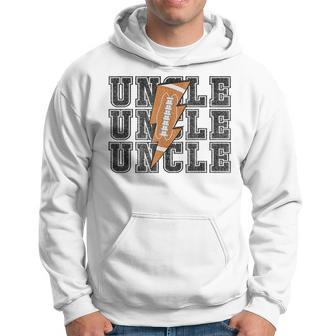 Vintage American Football Uncle Game Day Football Season Hoodie | Mazezy