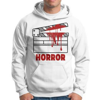 Vintage Horror Flick Halloween Scary Horror Movie Horror Halloween Funny Gifts Hoodie | Mazezy