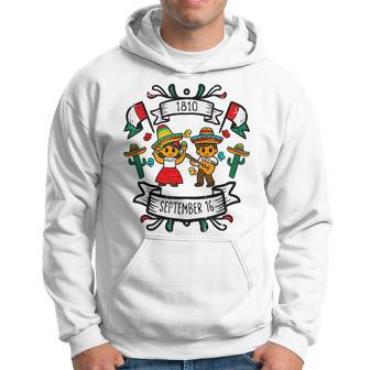 Viva Mexico September 16 1810 Mexican Independence Day Hoodie - Seseable