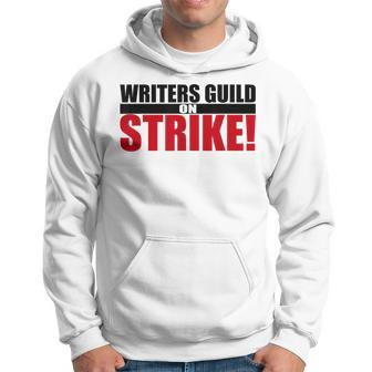 Wga Strike - Writers Guild On Strike Writers Guild America Hoodie - Seseable