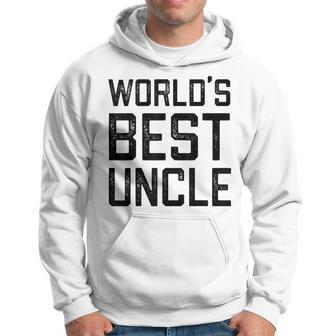 Worlds Best Uncle Gift For Uncle Hoodie | Mazezy