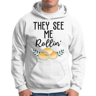 They See Me Rollin' Matching Family Happy Thanksgiving Hoodie - Thegiftio UK