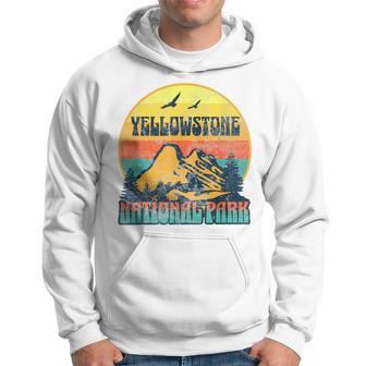 Yellowstone National Park Wyoming Nature Hiking Outdoors Hoodie - Seseable