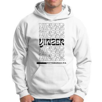 Yinzer Pittsburgh Pa Pride Hoodie | Mazezy