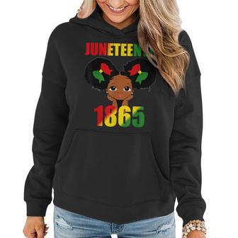1865 Junenth Celebrate African American Freedom Day Women Freedom Funny Gifts Women Hoodie | Mazezy