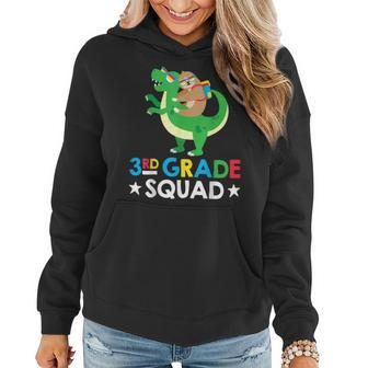 3Rd Grade Squad Sloth Trex Matching Back To School Team Gift Women Hoodie | Mazezy