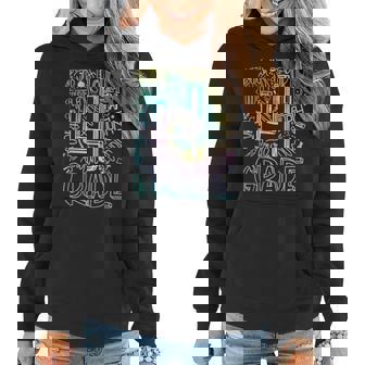 4Th Grade Typography Team Tie Dye Teacher Back To School Women Hoodie | Seseable CA