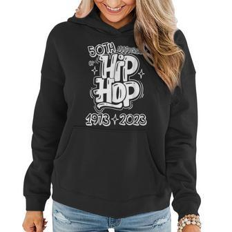 50 Years Old 50Th Anniversary Of Hip Hop Graffiti Hip Hop Women Hoodie | Mazezy