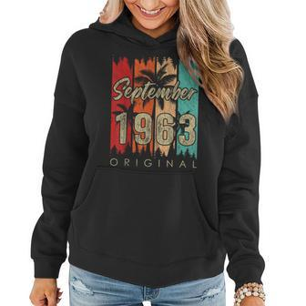 60 Year Old Made In September 1963 60Th Birthday Women Hoodie | Mazezy