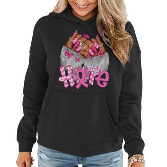 African Black Hope Breast Cancer Sunflower Hippie Women Hoodie - Monsterry DE