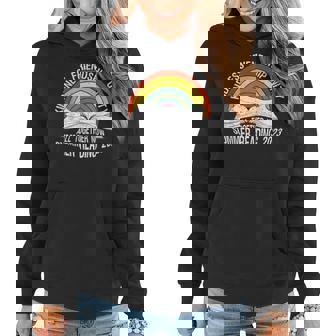 All Together Now Summer Reading 2023 Rainbow Book Lover Reading Funny Designs Funny Gifts Women Hoodie | Mazezy