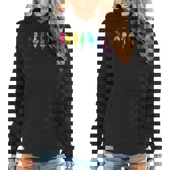 Ally Be Cats Lgbtq Rainbow Flag Gay Pride Graphics Women Hoodie | Mazezy