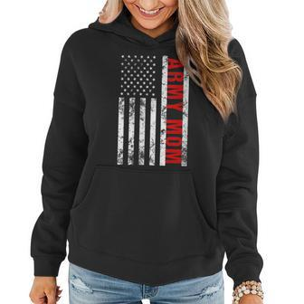 American Flag Army Mom Army Mother Women Hoodie | Mazezy