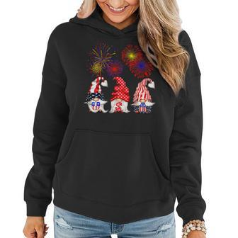 American Patriotic Gnomes Usa Independence Day 4Th Of July 2 Women Hoodie - Monsterry CA