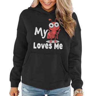 Ant Lovers_My Aunt Loves Me Family For Nephew & Niece Women Hoodie - Seseable